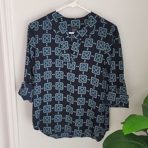 Ann Taylor Blue Women's Tunic ❤️